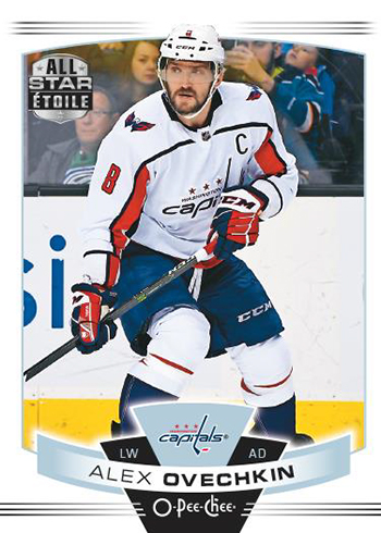 Alex Ovechkin hockey card (Washington Capitals) 2014 O-Pee-Chee