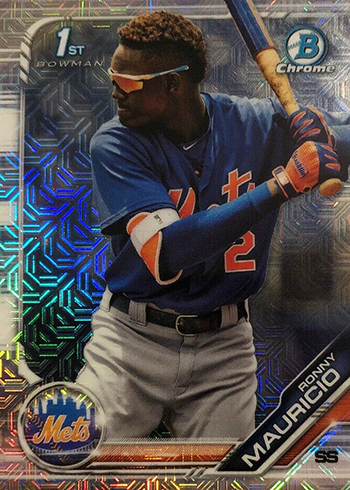 2019 Bowman Chrome Mega Box Image Variations Ronny Mauricio