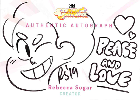 2019 Cryptozoic Steven Universe Autographs Rebecca Sugar