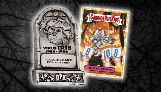 Garbage Pail Kids Sticker Revenge Of Oh The Horror-Ible 13a Reese Charge Slasher 