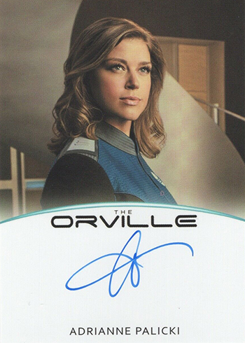 2019 Rittenhouse The Orville Season 1 Full Bleed Autographs Adrianne Palicki