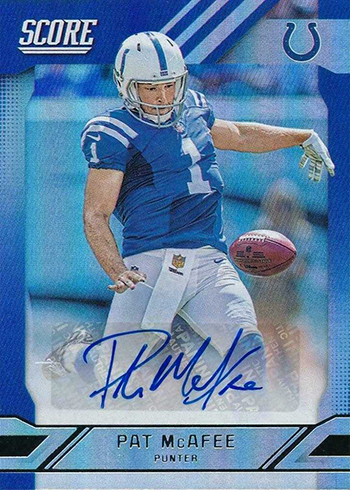 Pat McAfee Gallery  Trading Card Database