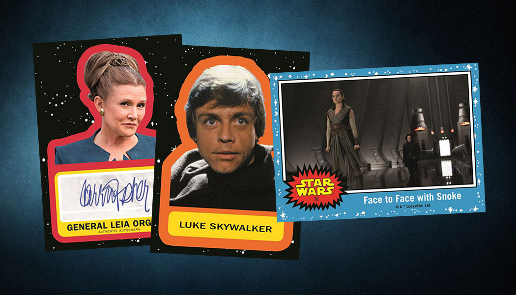 2019 Topps Star Wars Journey To The Rise Of Skywalker BLACK #22 Lando & Leia 