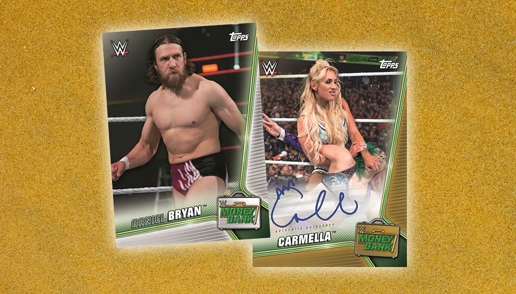 2019 TOPPS NOW WWE #22 & #25 BAYLEY MONEY IN THE BANK 2-CARD LOT 