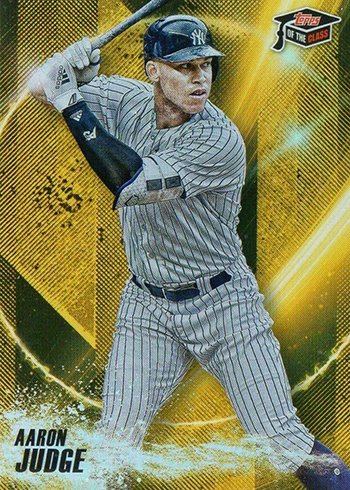 2019 Topps of the Class Baseball Gold Aaron Judge