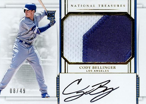 thumbnail image 2 of Graded Mint 9 - Cody Bellinger 2018 Topps All-Star Rookie #42 Card 2 of 9