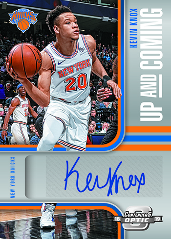 2018-19 Panini Contenders Optic Basketball Up and Coming Autographs