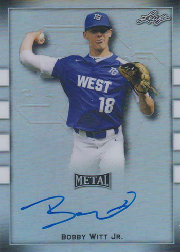 JJ (J.J) Bleday Autographed Signed 2020 Leaf Metal Multi-Sport