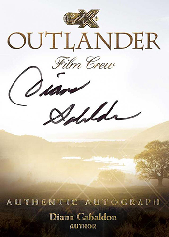 2019 Cryptozoic Outlander CZX Film Crew Autographs Diana Gabaldon