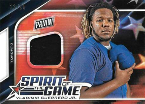 2019 Panini Fathers Day Spirit of the Game Vladimir Guerrero Jr