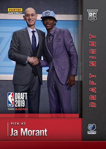 Drafted One Minute, Rookie Cards the Next: Panini Instant's Ready for 2020  NBA Draft – The Knight's Lance