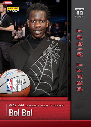 2023-24 Panini Instant NBA Draft Night Checklist, Set Info, Order