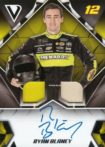 2019 Victory Lane racing Kurt Busch deals Dual Swatches Autograph 64/99