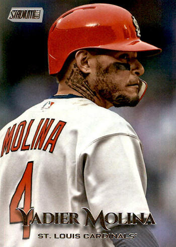  2019 Topps Baseball #225 Yadier Molina St. Louis Cardinals :  Collectibles & Fine Art