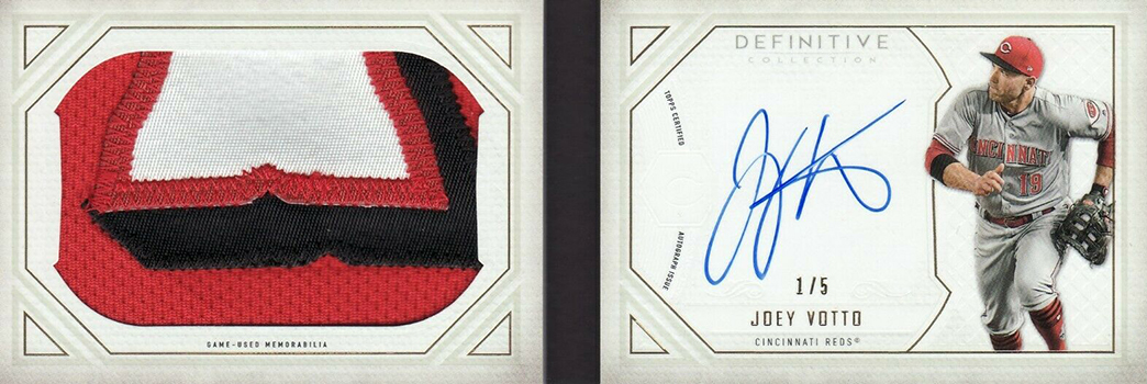 Derek Jeter 2021 Topps Definitive Collection Autograph Game Used