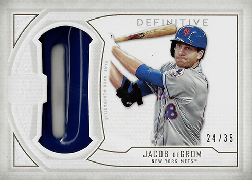2019 Topps Definitive Collection Baseball Checklist, Team