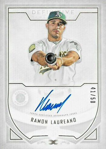 2019 Topps Definitive Collection Baseball Checklist, Team
