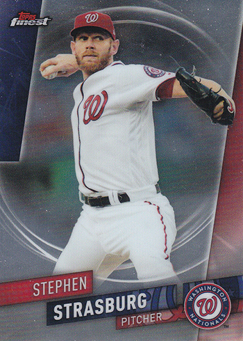 2019 Topps Finest Baseball Cards Checklist, Team Set Lists