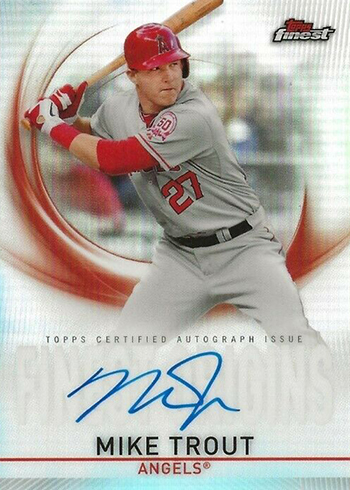 Autographed Washington Nationals Juan Soto 2019 Topps Finest