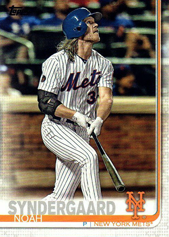  2019 Topps #359 Noah Syndergaard New York Mets Baseball Card :  Collectibles & Fine Art