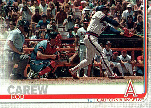 2019 Topps Series 2 Baseball Variations Rod Carew
