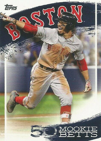 2019 Topps Series 2 Baesball Mookie Betts Highlights