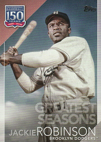 2019 Topps Series 2 Baseball 150 Years of Professional Baseball Greatest Seasons Jackie Robinson