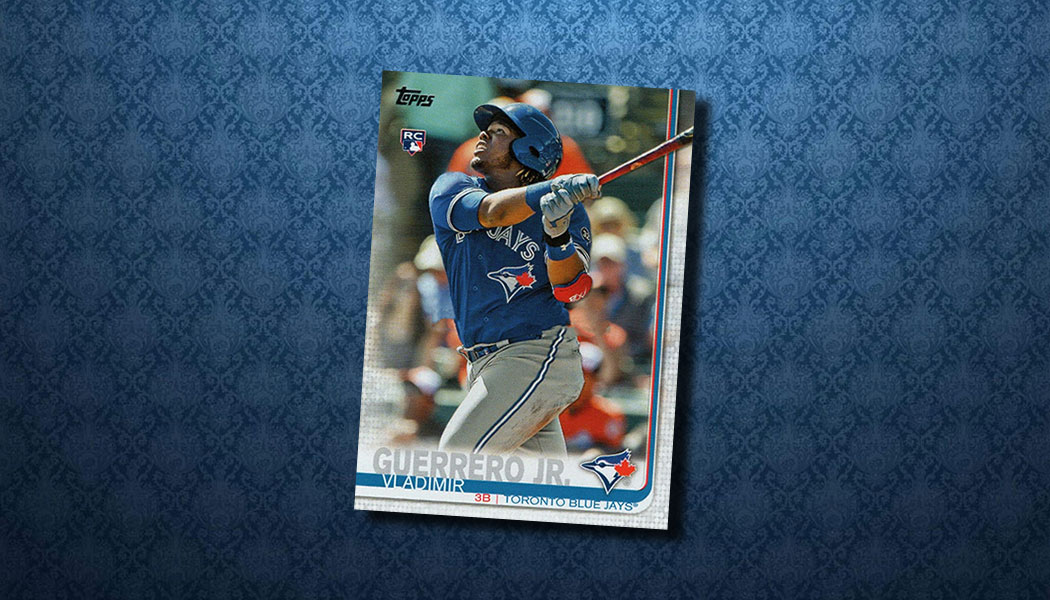 Schwartz Sports Memorabilia GUECAR111 Vladimir Guerrero Jr Signed Blue Jays 2019 Topps Series 2 Rookie Baseball Card No. - Vlad Holo & PSA Encapsulate