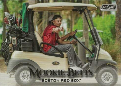 2019 Topps Stadium Club Variations 1 Mookie Betts