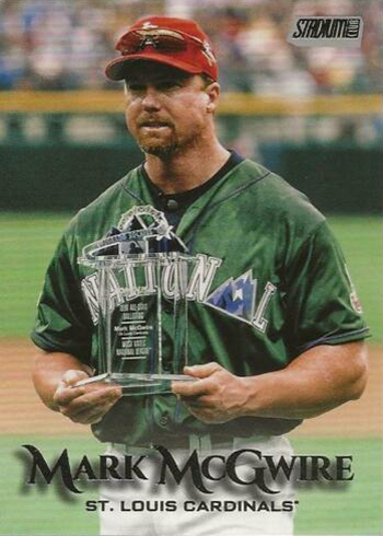 2019 Topps Stadium Club Variations 145 Mark McGwire