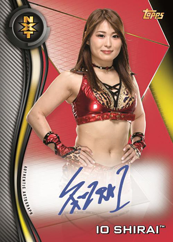 2019 Topps WWE NXT Autograph Red