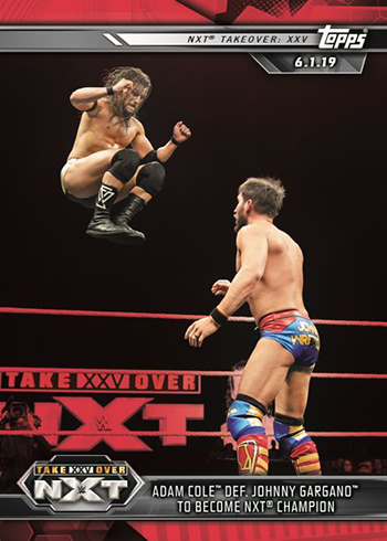 2020 Topps WWE NXT Sammelkarte #NXT-1 Adam Cole
