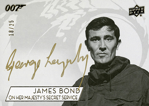 2019 Upper Deck James Bond Collection Legacy BL-2 Auric Goldfinger rare SSP 