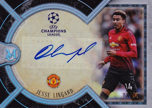 2018-19 Topps Crystal UEFA Champions League Checklist, Box Set Detail