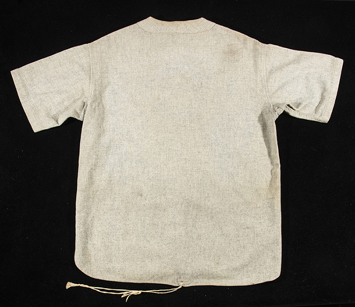 Lot Detail - C.1920 BABE RUTH NEW YORK YANKEES GAME WORN ROAD JERSEY -  EARLIEST KNOWN BABE RUTH JERSEY EXTANT (MEARS A8)