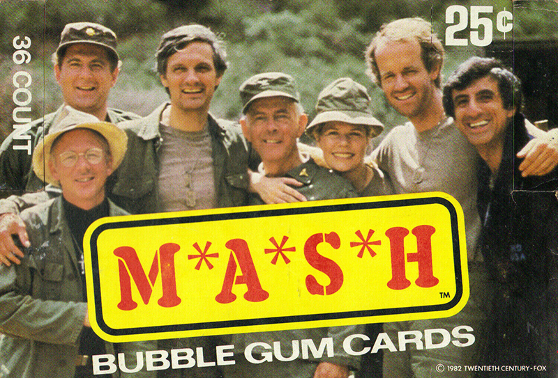 1982 Donruss MASH Box