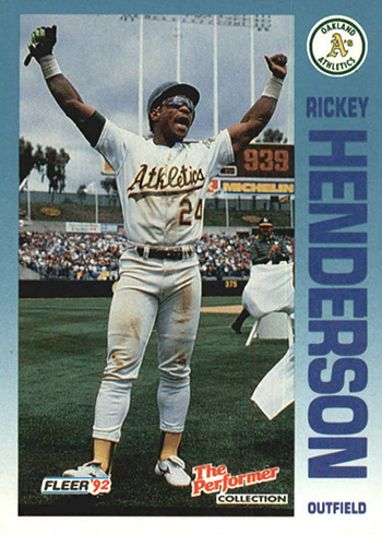 Rickey Henderson Oakland A's M&J Jersey