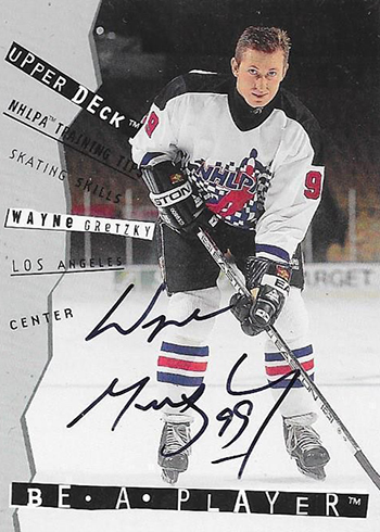 1994-95 Be A Player Autographs Wayne Gretzky