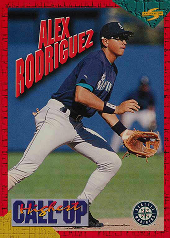 1994 Score Rookie Traded Call-Up Alex Rodriguez