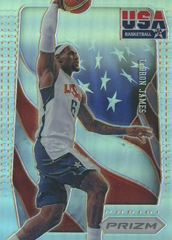 Lot Detail - 2012-13 Panini Prizms Gold #1 LeBron James (#08/10) - BGS GEM  MINT 9.5