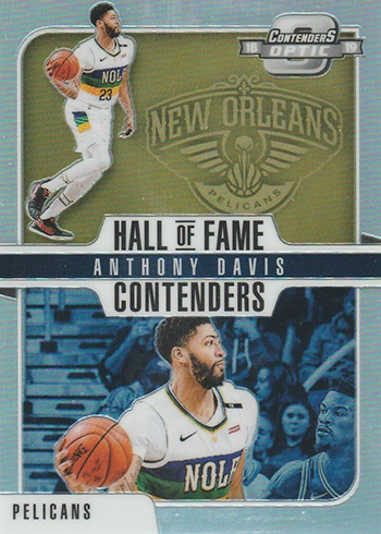 2018-19 Panini Contenders Optic Basketball Hall of Fame Contenders Anthony Davis