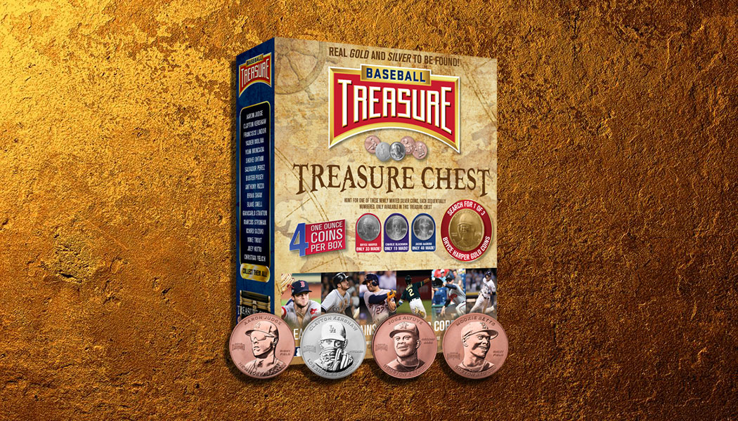 2019 Baseball Treasure Chest Checklist, Coin Details, Box Breakdown