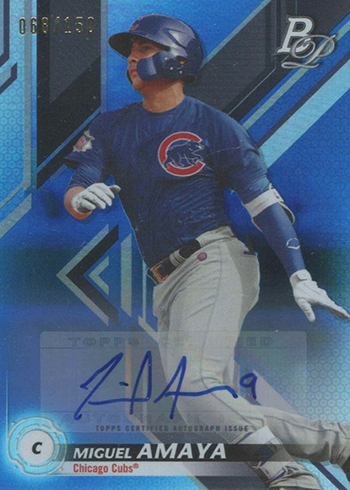 Willy Adames 2019 Bowman Platinum Baseball - #72 - Tampa Bay Rays