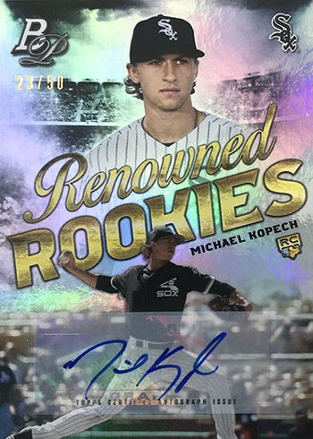 Michael Kopech 2019 Bowman Chrome X Rookie Green X-Fractor /31 #82 - 2019 -  US