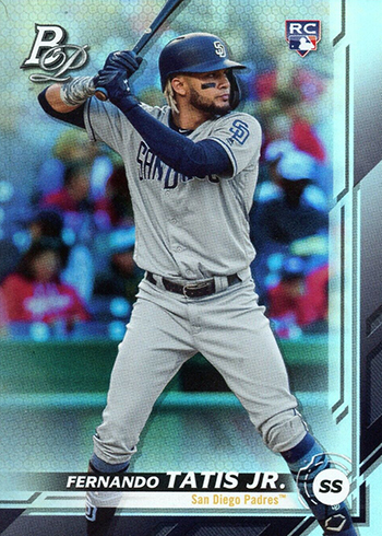 2019 Bowman Platinum Variation 23 Fernando Tatis Jr