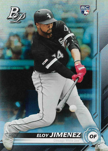  2021 Bowman Platinum #18 Eloy Jimenez NM-MT Chicago