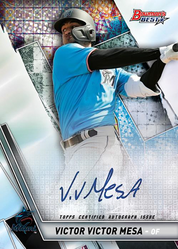 2019 Bowman's Best Baseball Checklist, Team Set Lists, Hobby Box Info