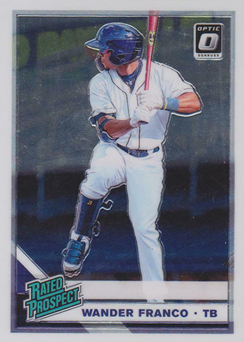 2019 Donruss Optic Baseball Rated Prospect Wander Franco