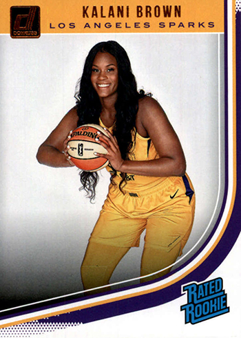 2019 Donruss WNBA Kalani Brown