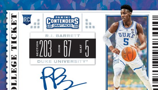 2019 Panini Contenders Draft Picks Season Ticket Blue Foil Stephen